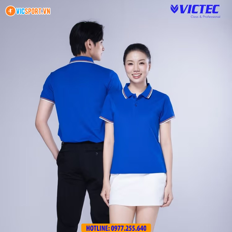 Áo polo đồng phục Victec cho nữ - Hình ảnh 43