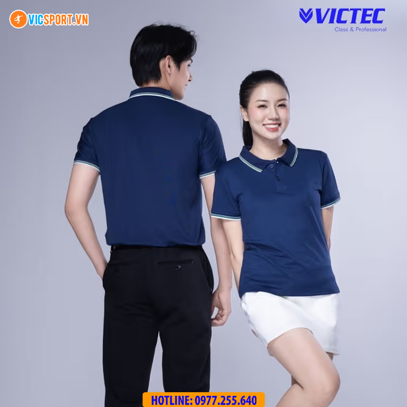 Áo polo đồng phục Victec cho nữ - Hình ảnh 40