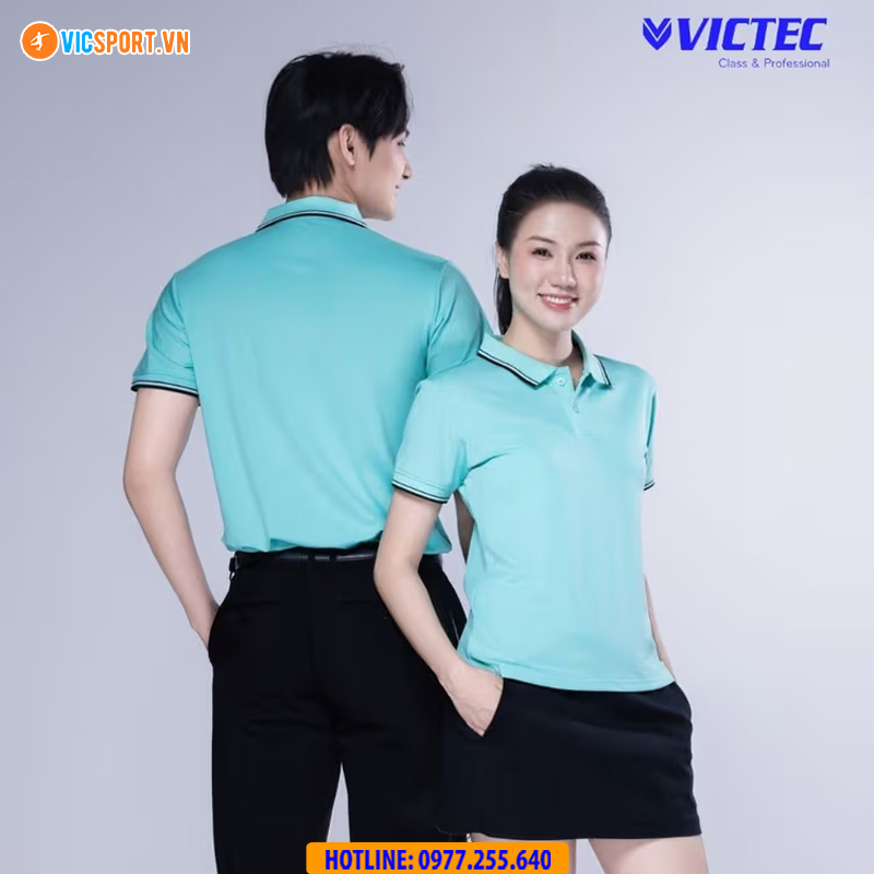 Áo polo đồng phục Victec cho nữ - Hình ảnh 39