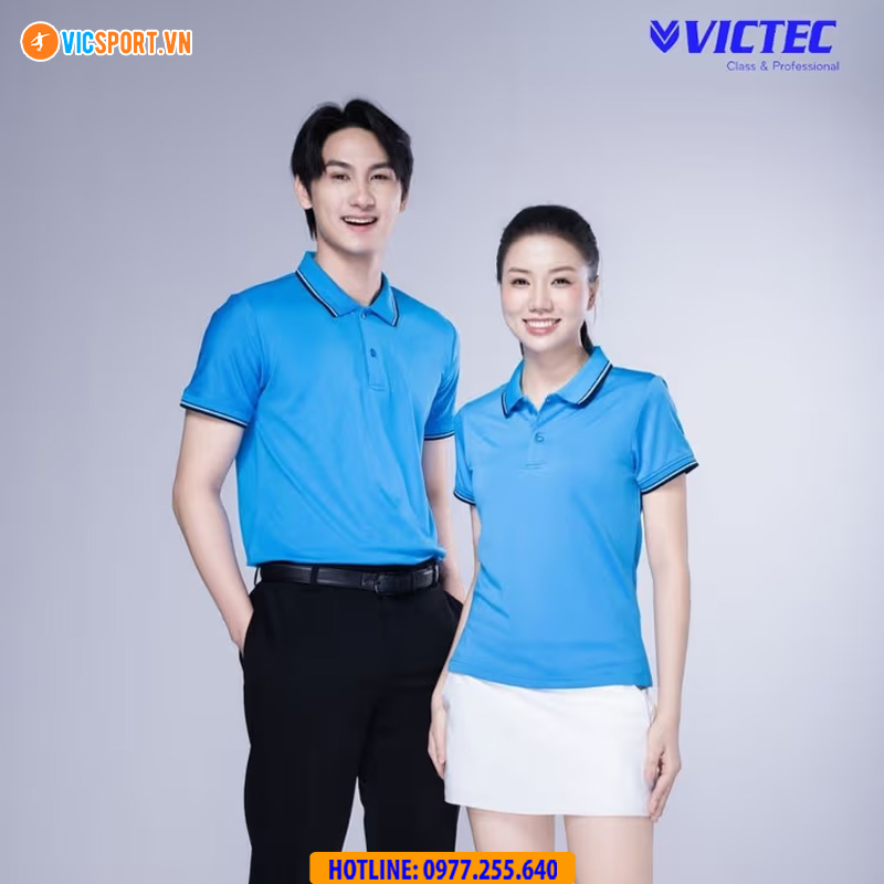 Áo polo đồng phục Victec cho nữ - Hình ảnh 52