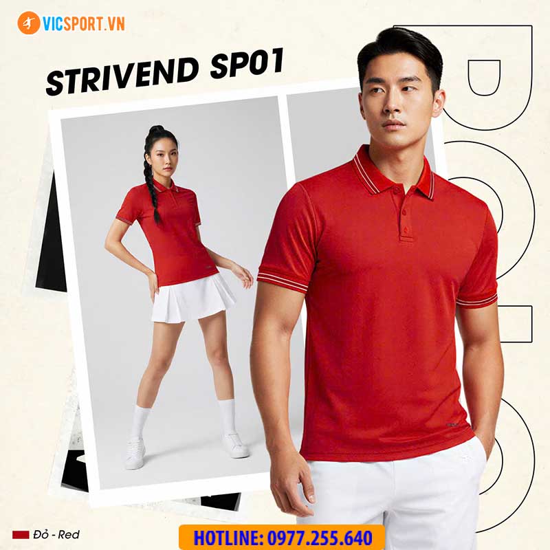 Áo polo đồng phục Strivend SP01 - Hình ảnh 14