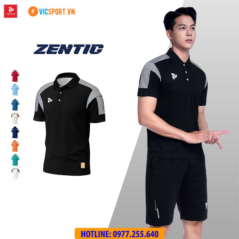 Áo thể thao polo di chuyển Justplay Zentic - Hình ảnh 22