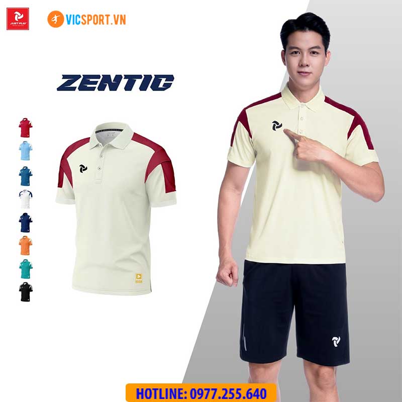 Áo thể thao polo di chuyển Justplay Zentic - Hình ảnh 24