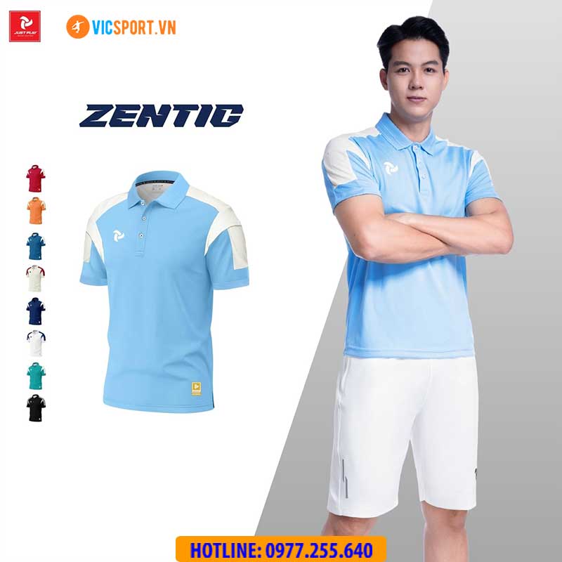 Áo thể thao polo di chuyển Justplay Zentic - Hình ảnh 26