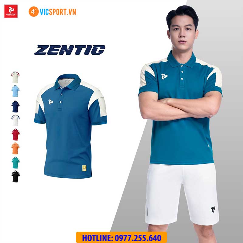 Áo thể thao polo di chuyển Justplay Zentic - Hình ảnh 27