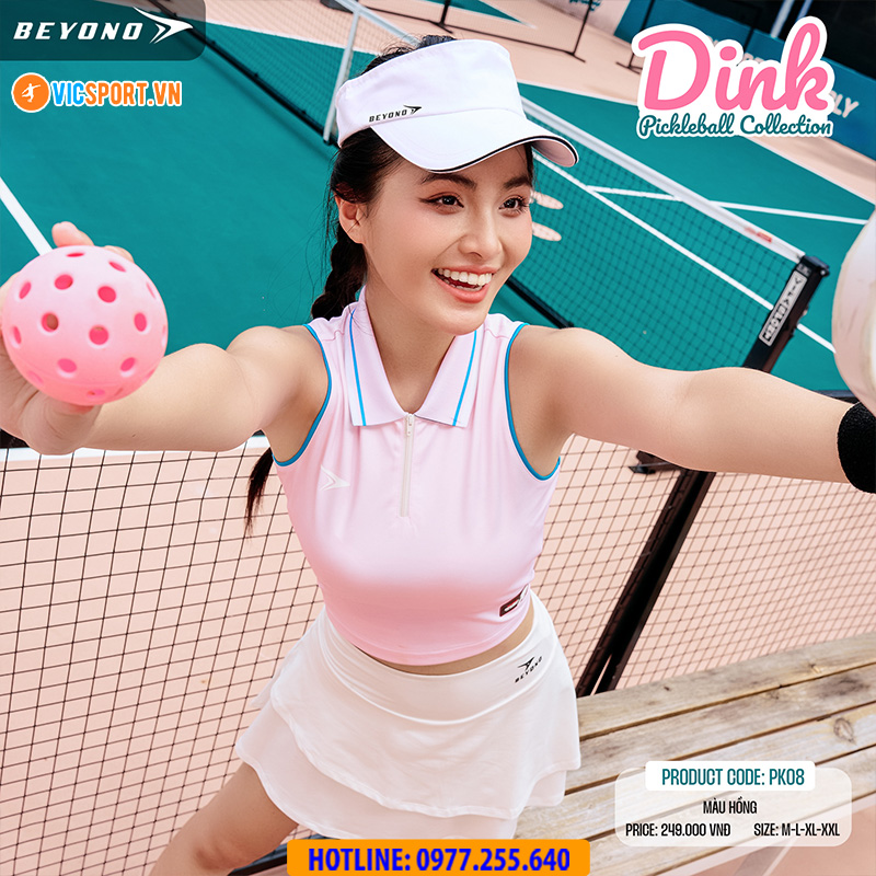 Áo Croptop nữ Beyono Dink PK08 đa năng - Hình ảnh 7
