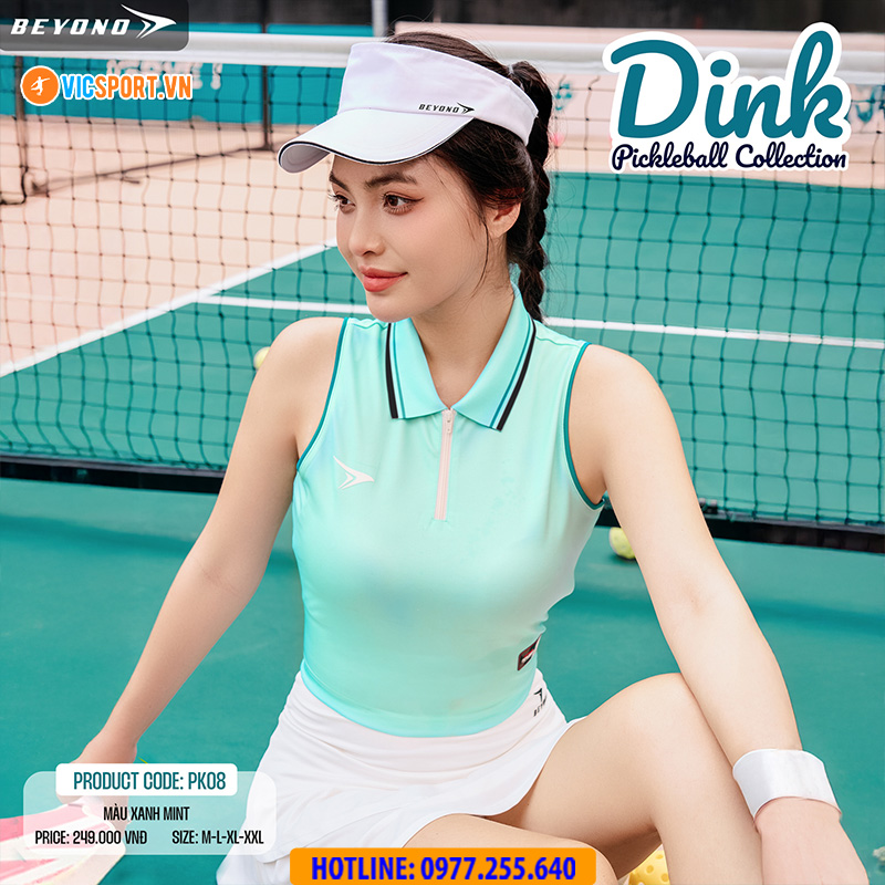Áo Croptop nữ Beyono Dink PK08 đa năng - Hình ảnh 10