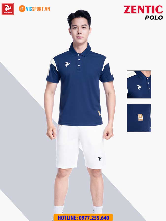 Áo thể thao polo di chuyển Justplay Zentic - Hình ảnh 36