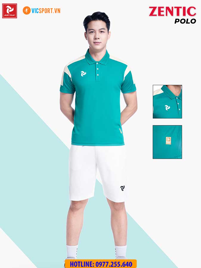 Áo thể thao polo di chuyển Justplay Zentic - Hình ảnh 38