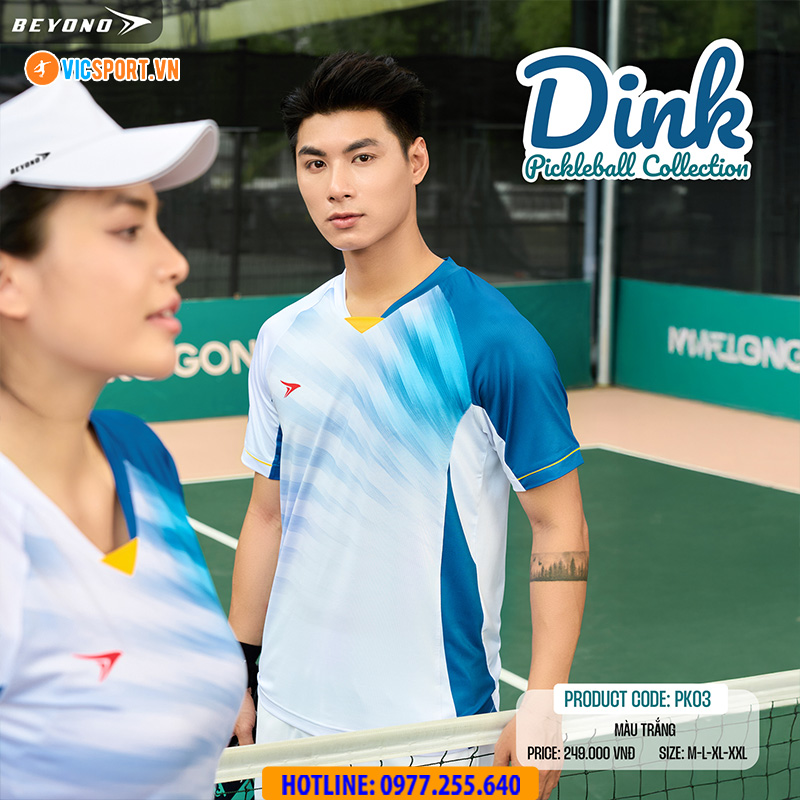 Áo thể thao Beyono Dink PK03 đa năng - Hình ảnh 12