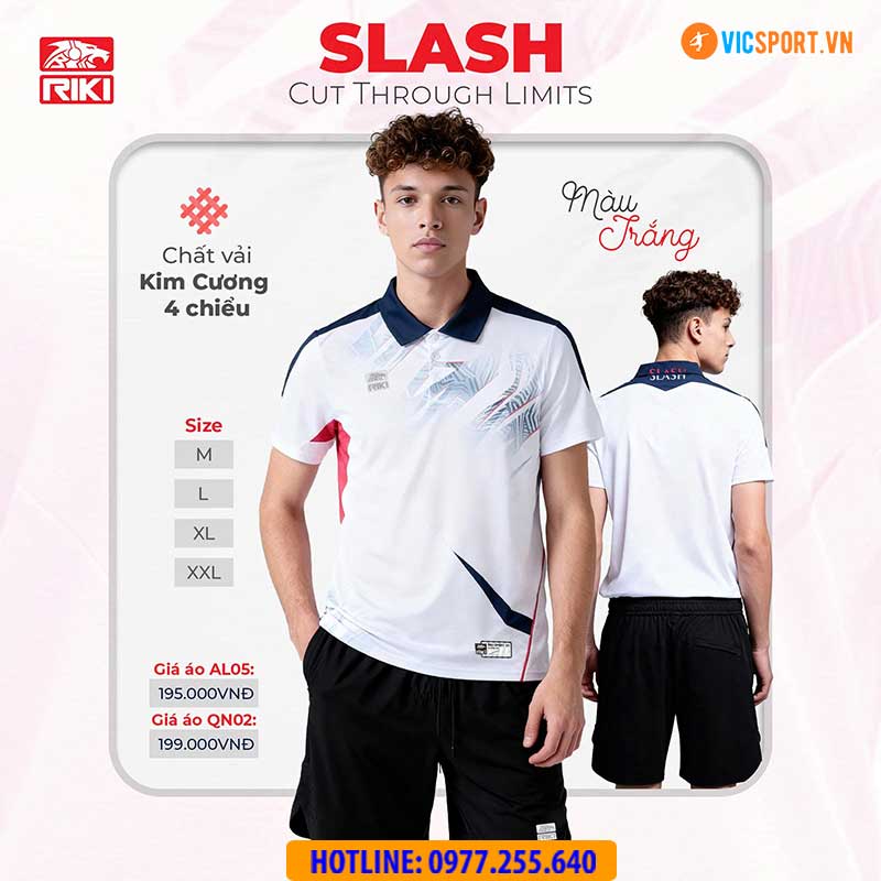 Áo thể thao Riki Slash AL05 đa năng - Hình ảnh 7