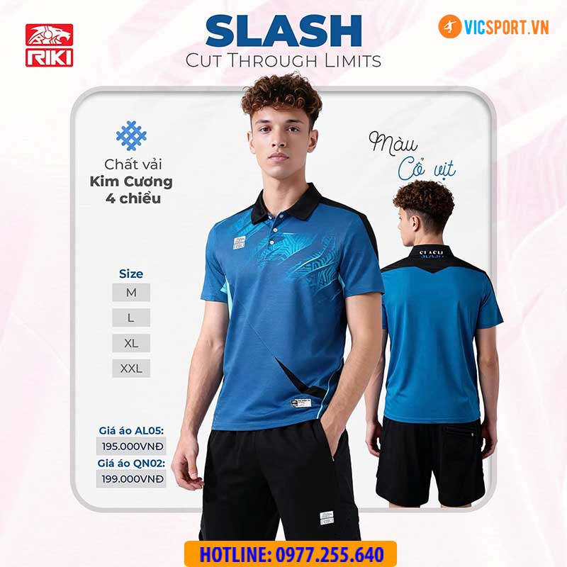 Áo thể thao Riki Slash AL05 đa năng - Hình ảnh 8