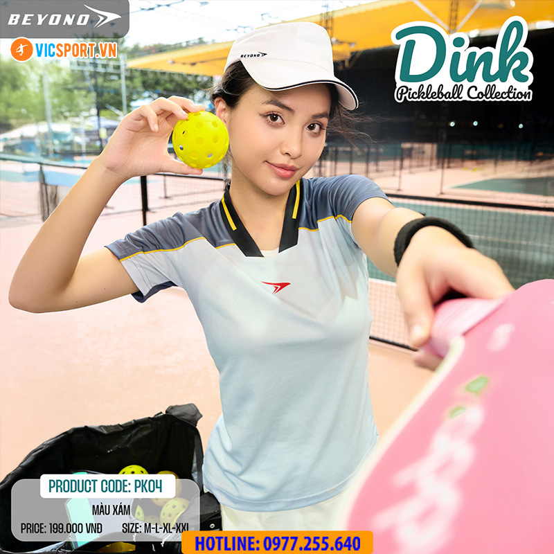 Áo thể thao Beyono Dink PK04 đa năng - Hình ảnh 9