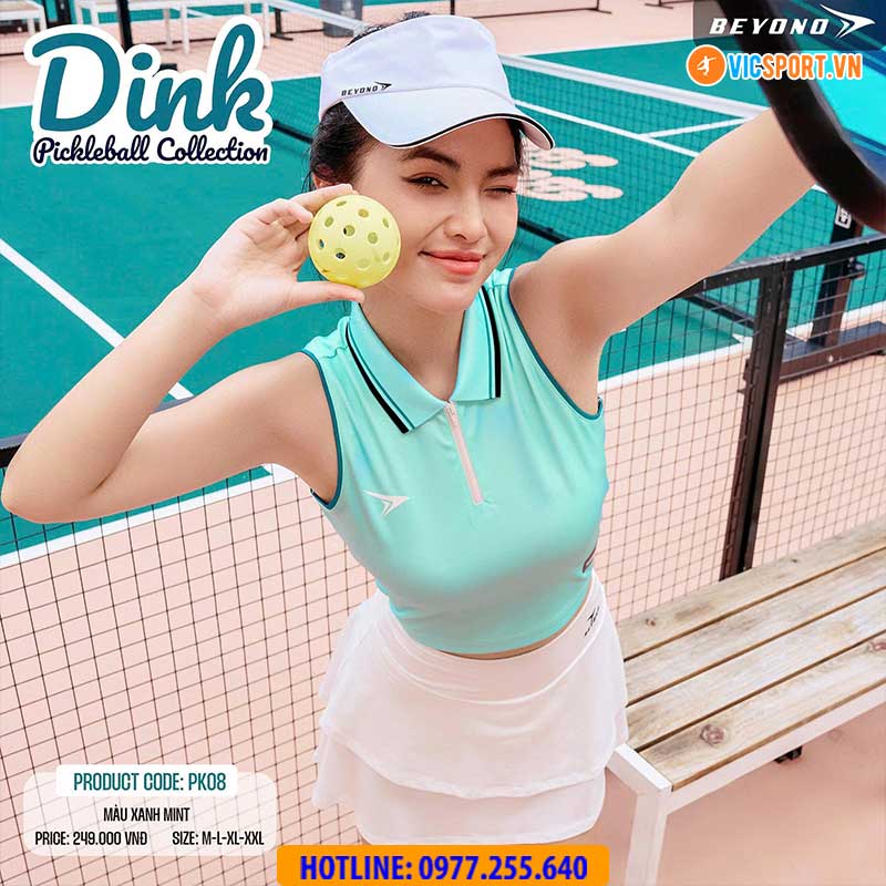Áo Croptop nữ Beyono Dink PK08 đa năng - Hình ảnh 17