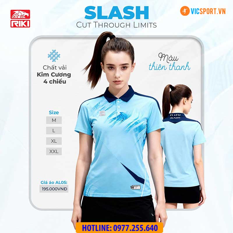 Áo thể thao Riki Slash AL05 đa năng - Hình ảnh 9