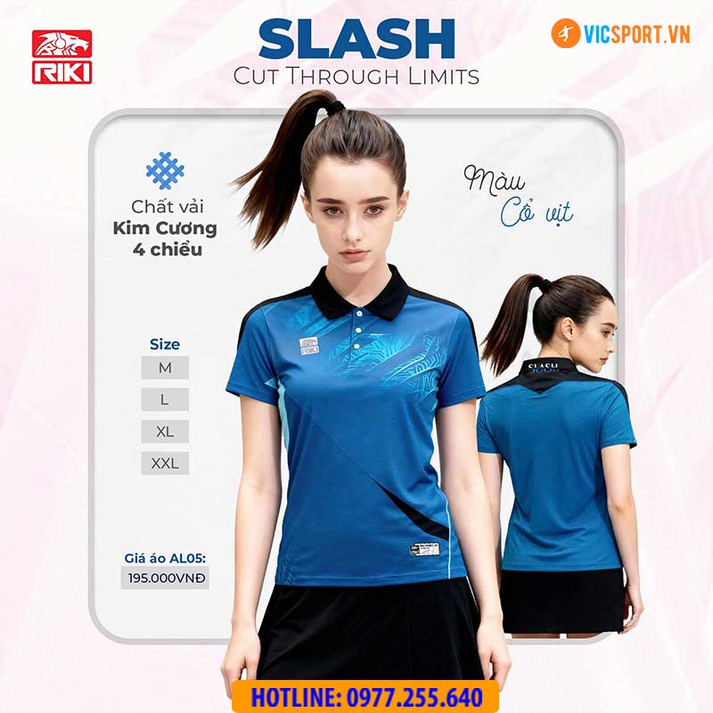 Áo thể thao Riki Slash AL05 đa năng - Hình ảnh 11