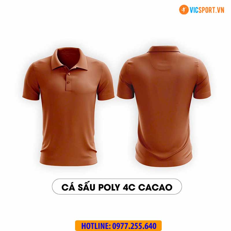 Áo đồng phục polo cá sấu poly 4 chiều - Hình ảnh 2