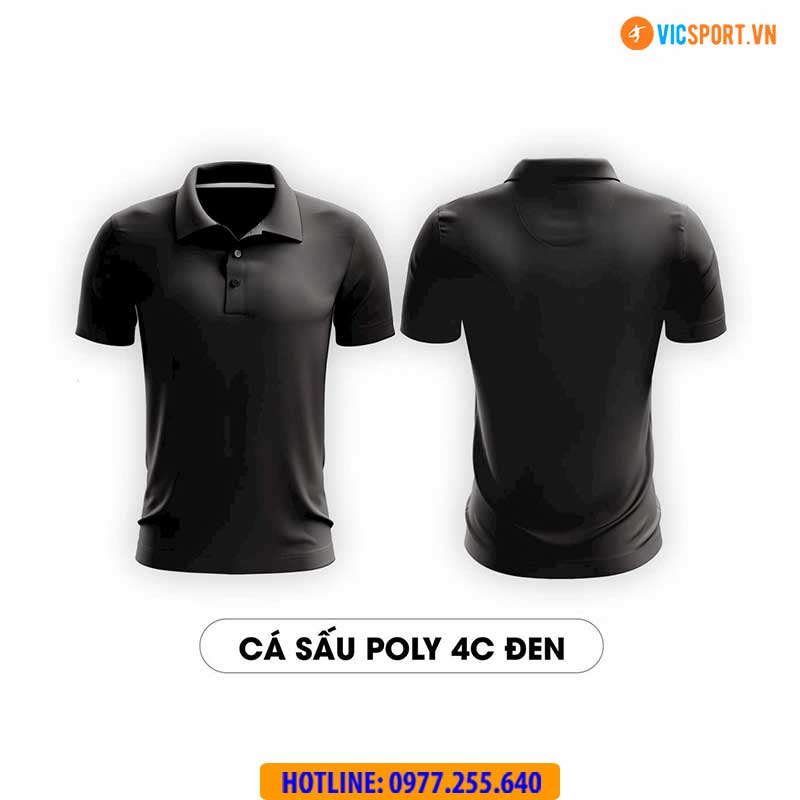Áo đồng phục polo cá sấu poly 4 chiều - Hình ảnh 4