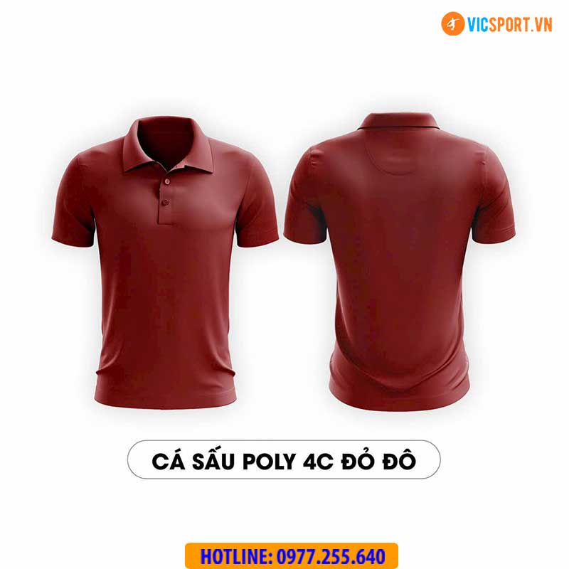 Áo đồng phục polo cá sấu poly 4 chiều - Hình ảnh 6