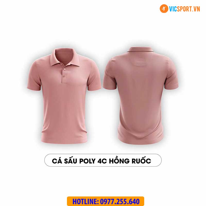 Áo đồng phục polo cá sấu poly 4 chiều - Hình ảnh 8
