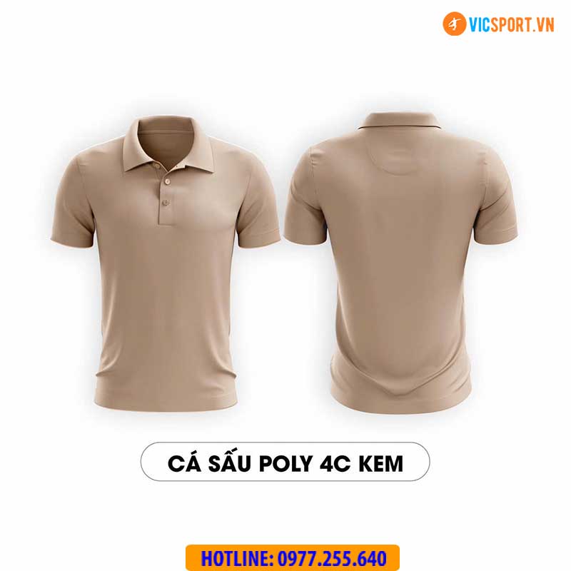 Áo đồng phục polo cá sấu poly 4 chiều - Hình ảnh 9