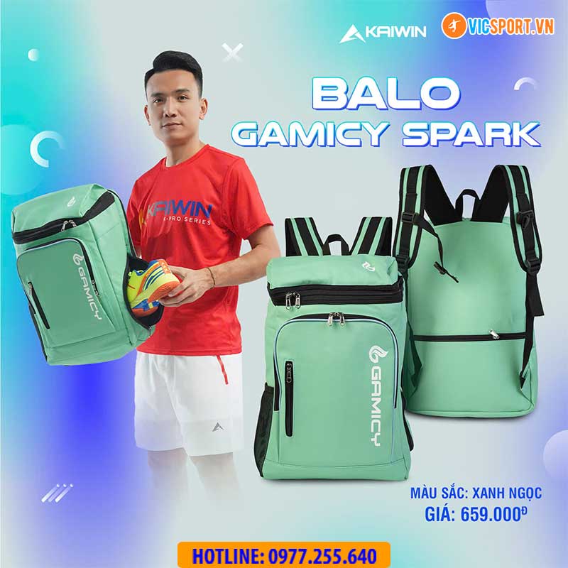 Balo thể thao Kaiwin Gamicy Spark đa năng - Hình ảnh 15