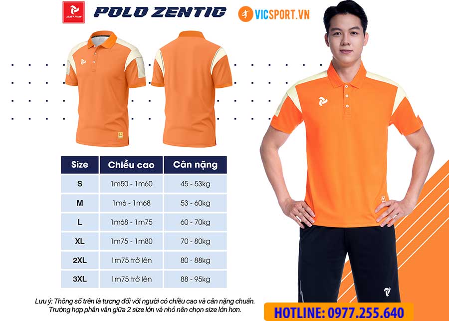 Áo thể thao polo di chuyển Justplay Zentic - Hình ảnh 57