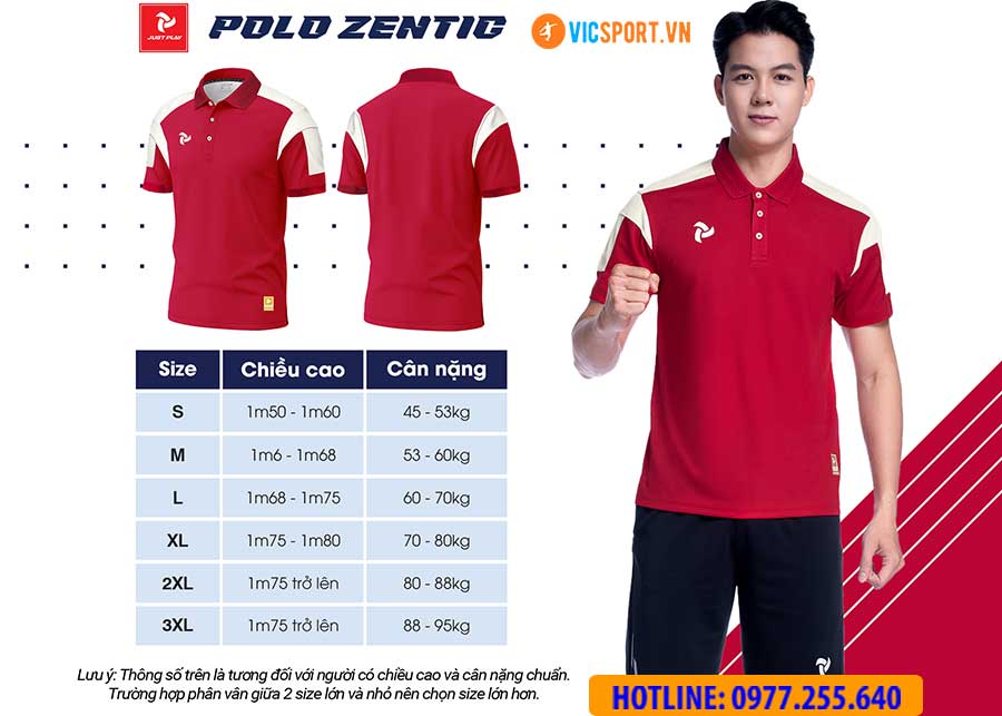 Áo thể thao polo di chuyển Justplay Zentic - Hình ảnh 59