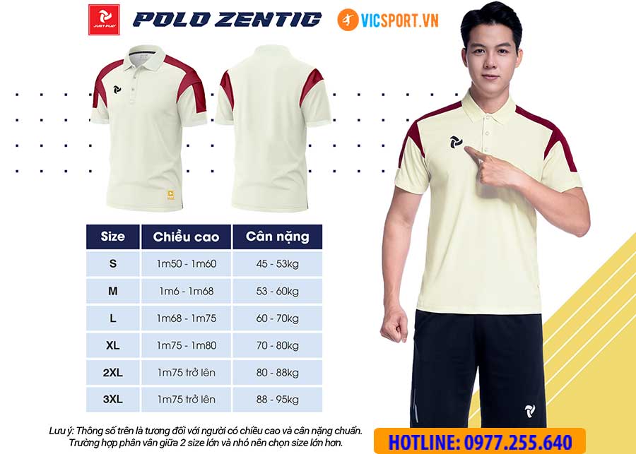 Áo thể thao polo di chuyển Justplay Zentic - Hình ảnh 60