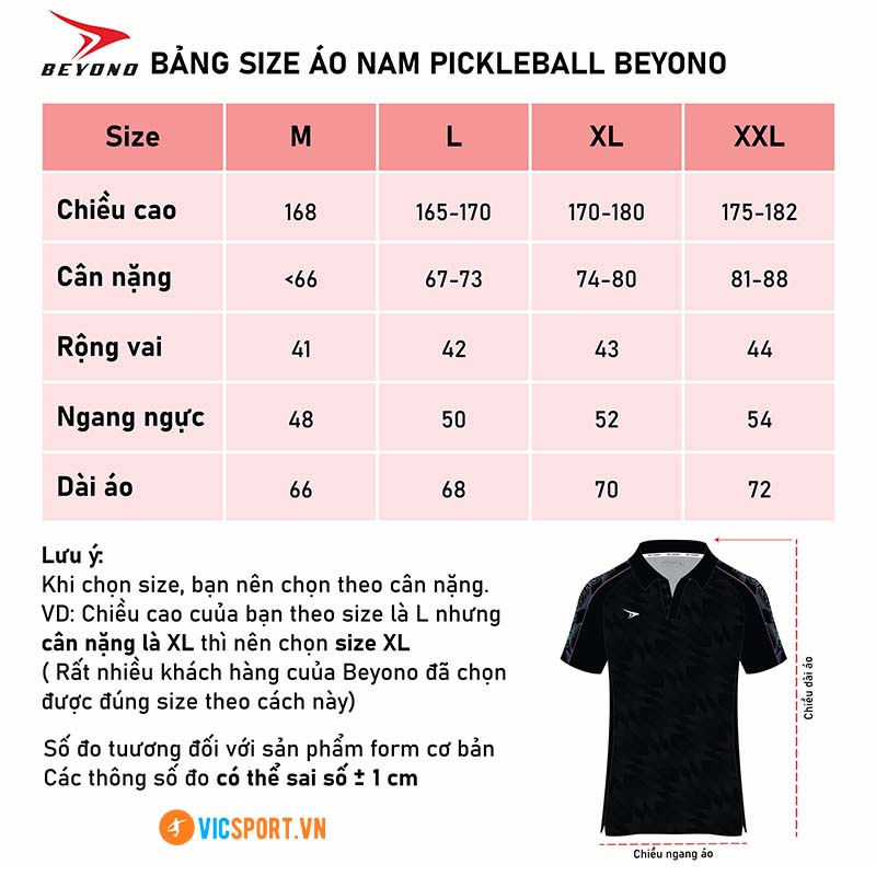 Áo thể thao Beyono Dink PK06 đa năng - Hình ảnh 10