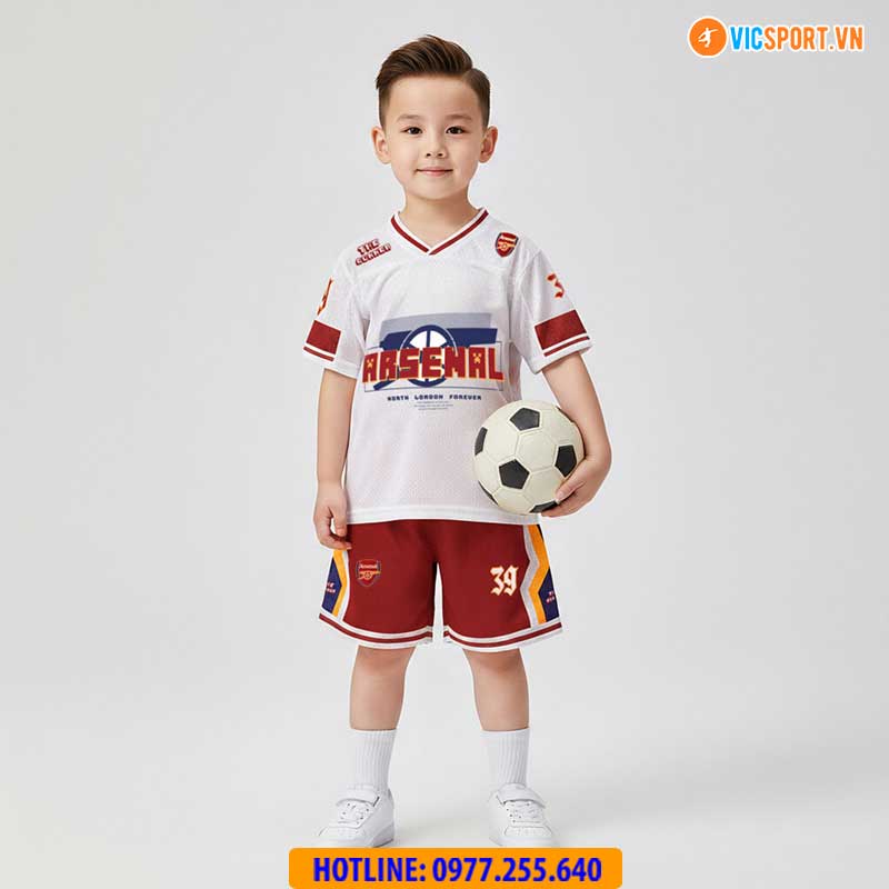 Quần áo Jersey bóng đá trẻ em Clb Arsenal - Hình ảnh 5