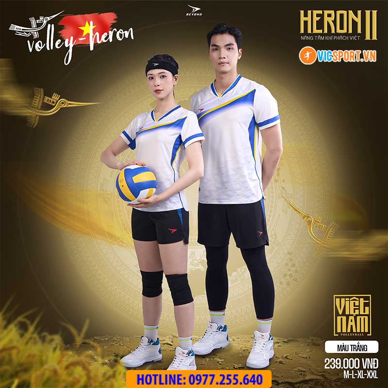 Quần áo bóng chuyền Beyono Heron 2 nam nữ - Hình ảnh 49