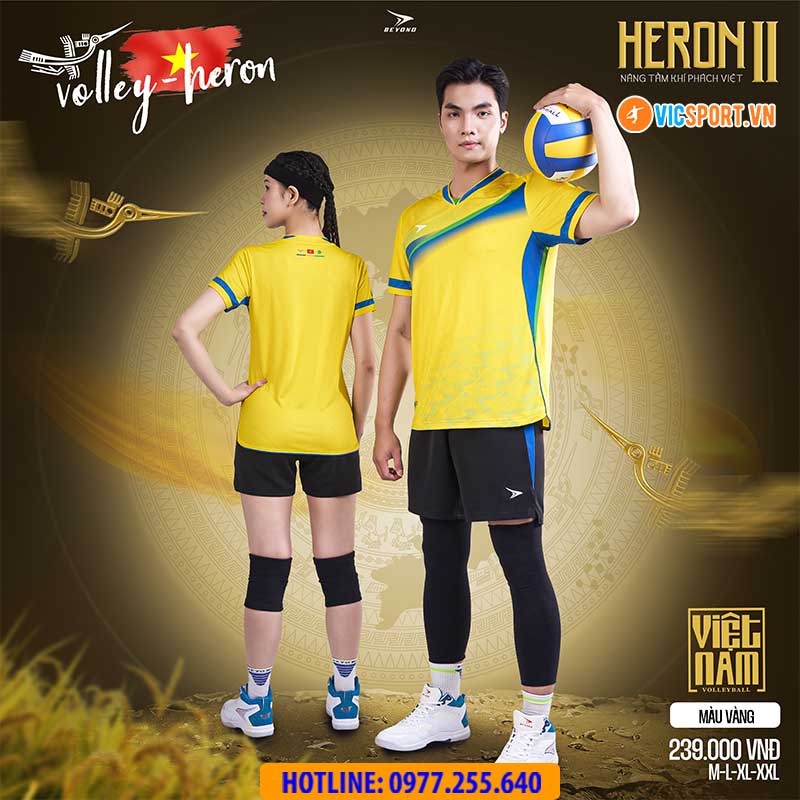 Quần áo bóng chuyền Beyono Heron 2 nam nữ - Hình ảnh 50