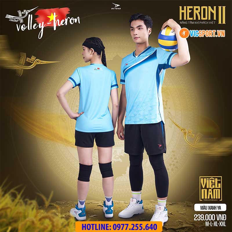 Quần áo bóng chuyền Beyono Heron 2 nam nữ - Hình ảnh 51