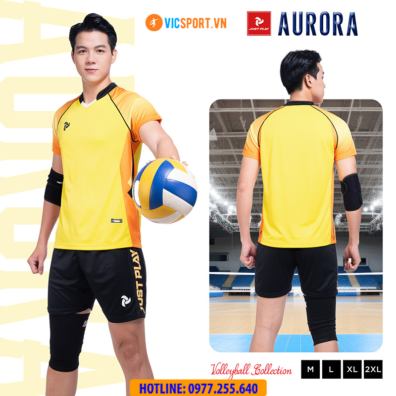 Quần áo bóng chuyền Justplay Aurora nam nữ - Hình ảnh 24