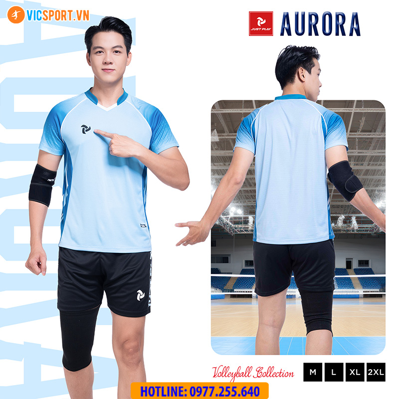 Quần áo bóng chuyền Justplay Aurora nam nữ - Hình ảnh 25
