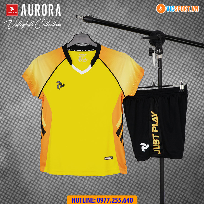 Quần áo bóng chuyền Justplay Aurora nam nữ - Hình ảnh 3