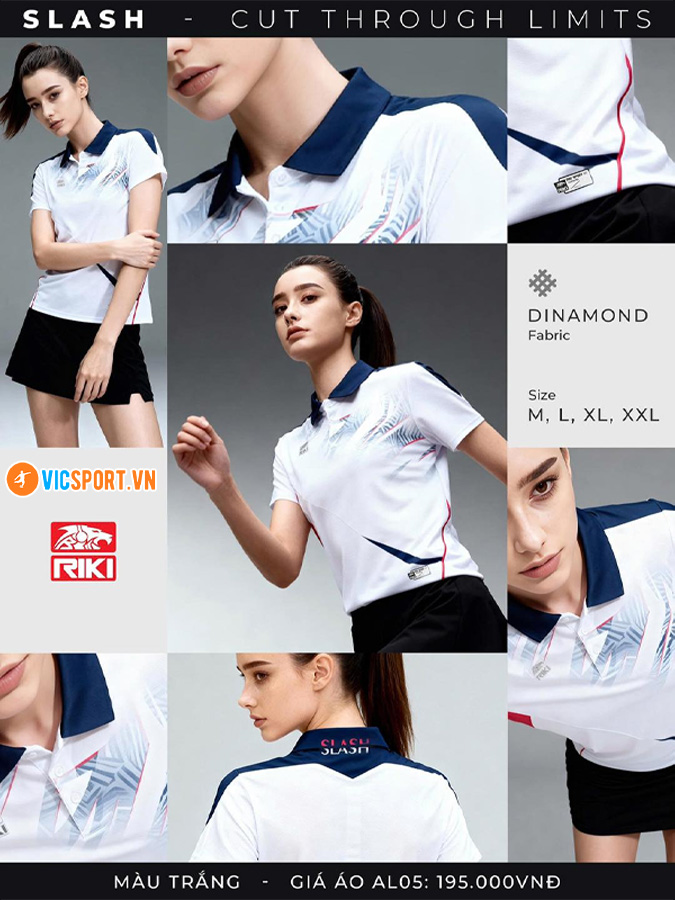 Áo thể thao Riki Slash AL05 đa năng - Hình ảnh 3