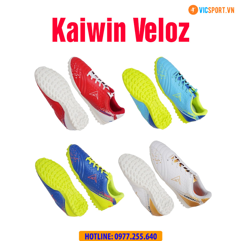 Giày đá banh Kaiwin Veloz đế TF