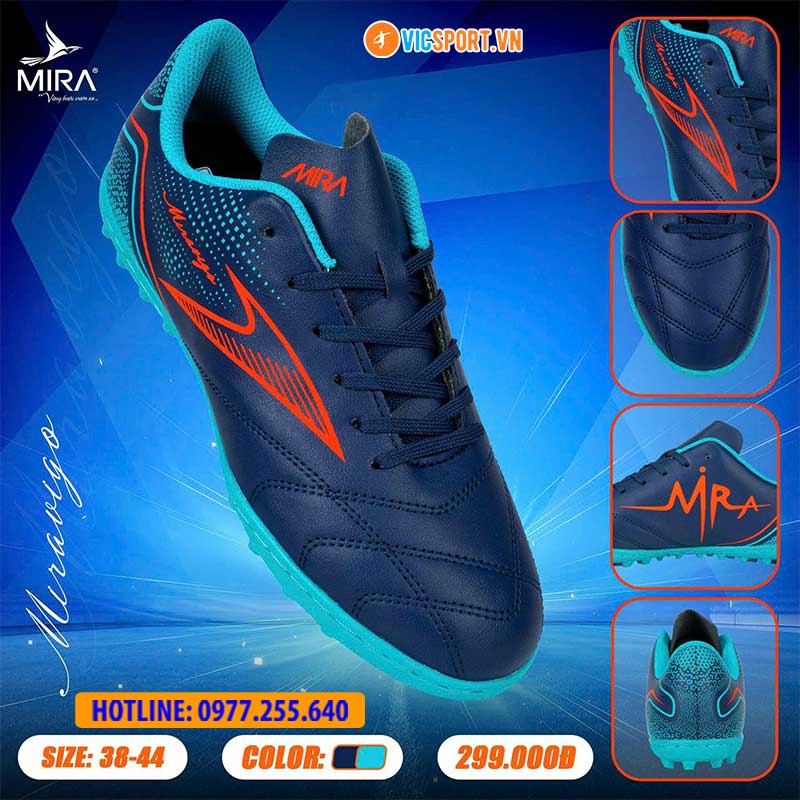 Giày đá banh Mira Vigo đế TF - Hình ảnh 2