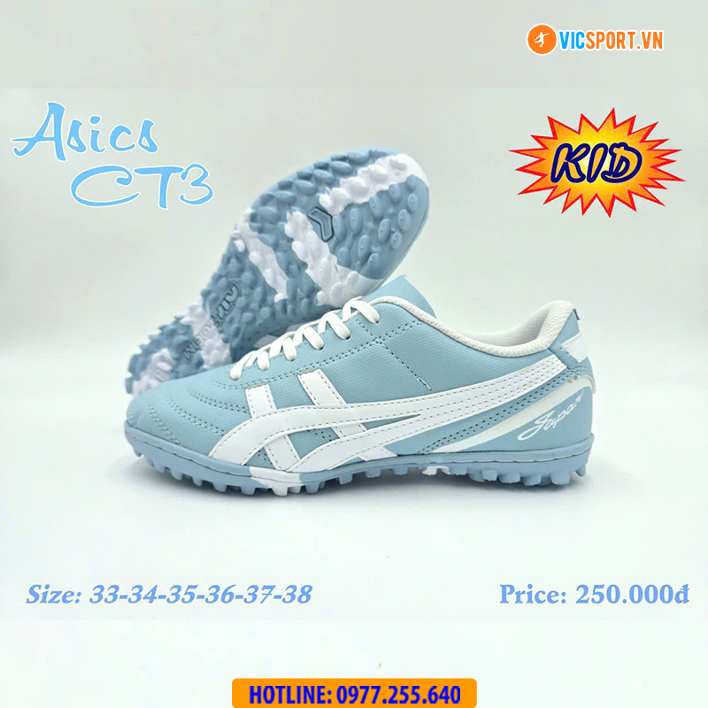 Giày đá banh trẻ em Asics CT3 đế TF - Hình ảnh 4