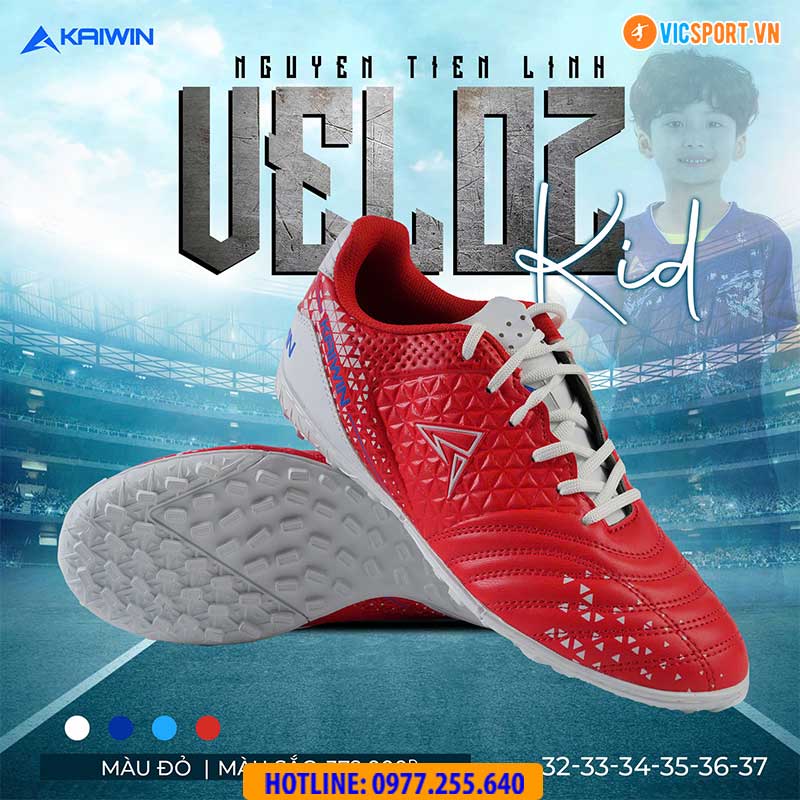 Giày đá banh Kaiwin Veloz đế TF - Hình ảnh 15