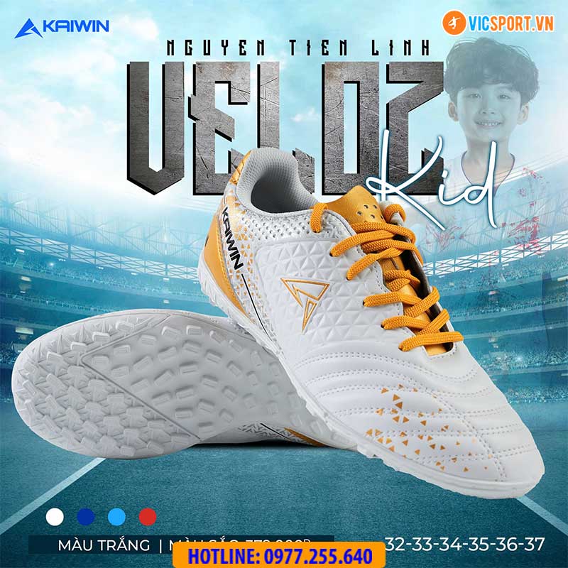 Giày đá banh Kaiwin Veloz đế TF - Hình ảnh 17