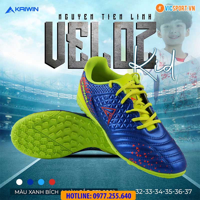 Giày đá banh Kaiwin Veloz đế TF - Hình ảnh 16