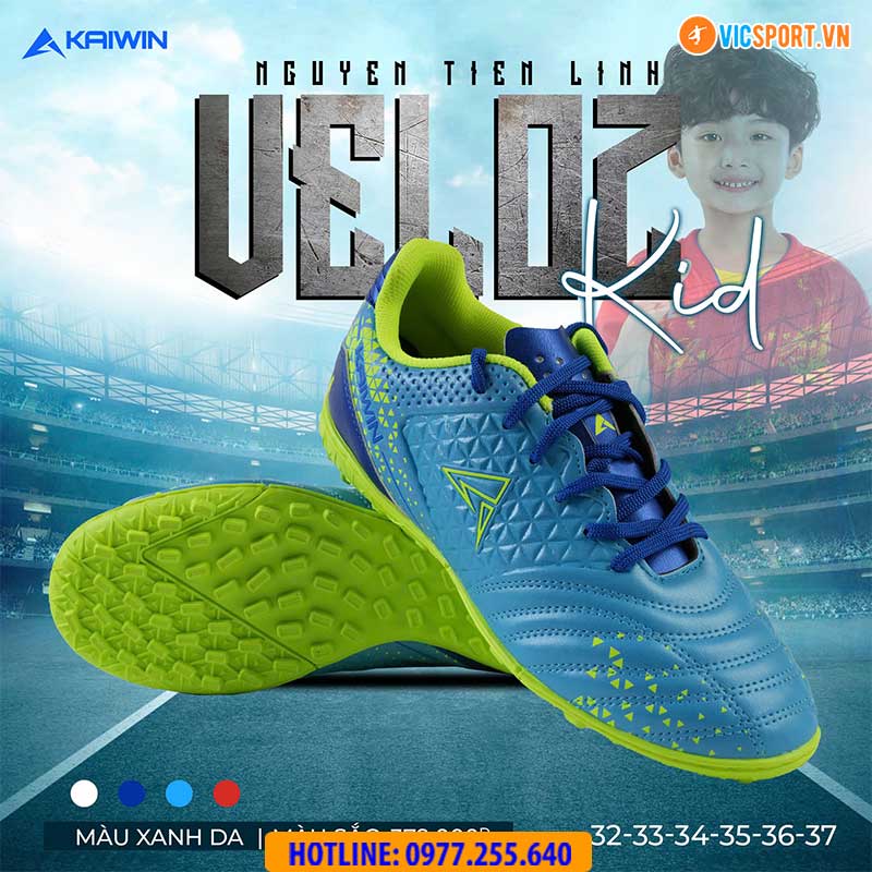 Giày đá banh Kaiwin Veloz đế TF - Hình ảnh 18