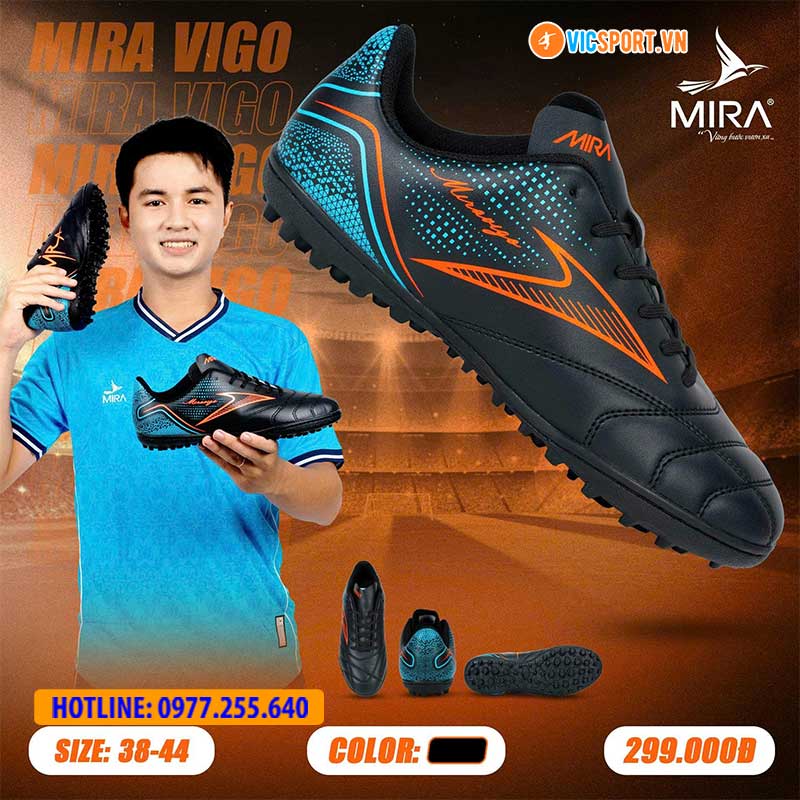 Giày đá banh Mira Vigo đế TF - Hình ảnh 13