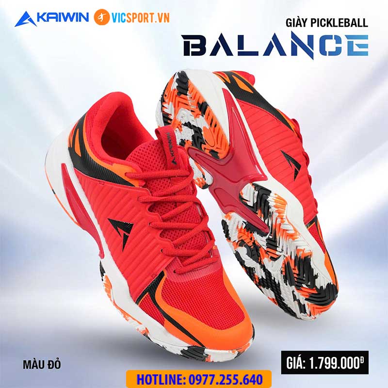 Giày thể thao pickleball Kaiwin Balance đa năng - Hình ảnh 8