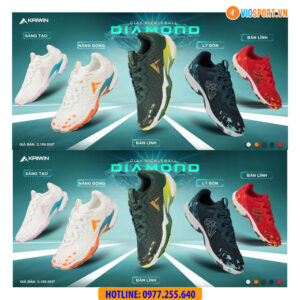 Giày thể thao pickleball Kaiwin Diamond đa năng