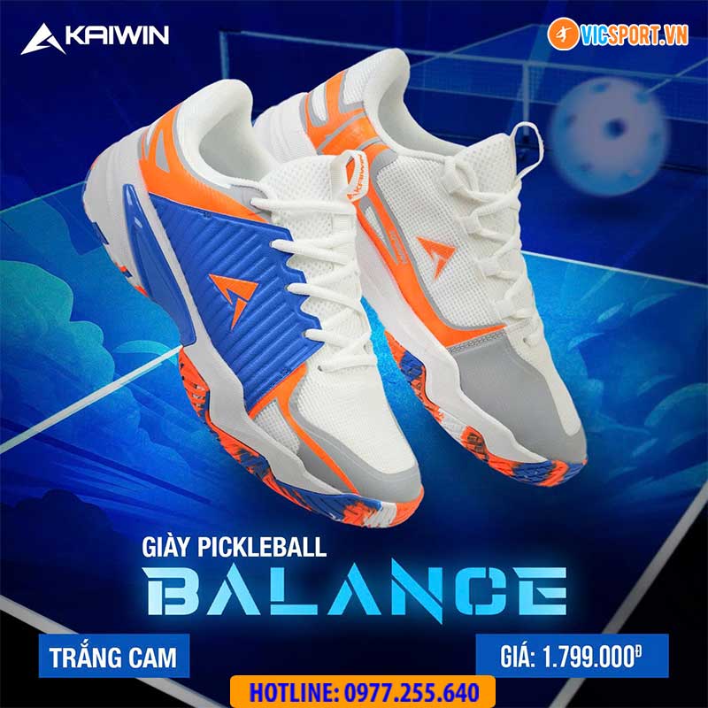 Giày thể thao pickleball Kaiwin Balance đa năng - Hình ảnh 5