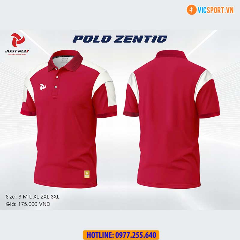 Áo thể thao polo di chuyển Justplay Zentic - Hình ảnh 68
